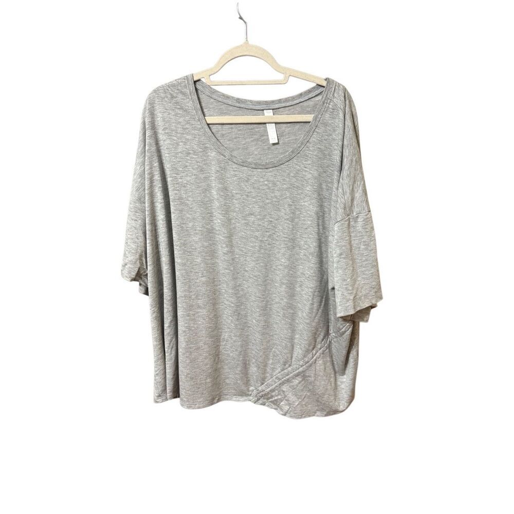 Sleep by Cacique Gray Pajama Lounge Top Size‎ 26/28